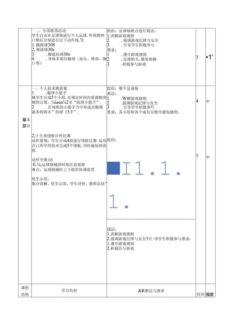 人教四年级体育与健康第16课考核课 大单元课时教案.docx_第2页