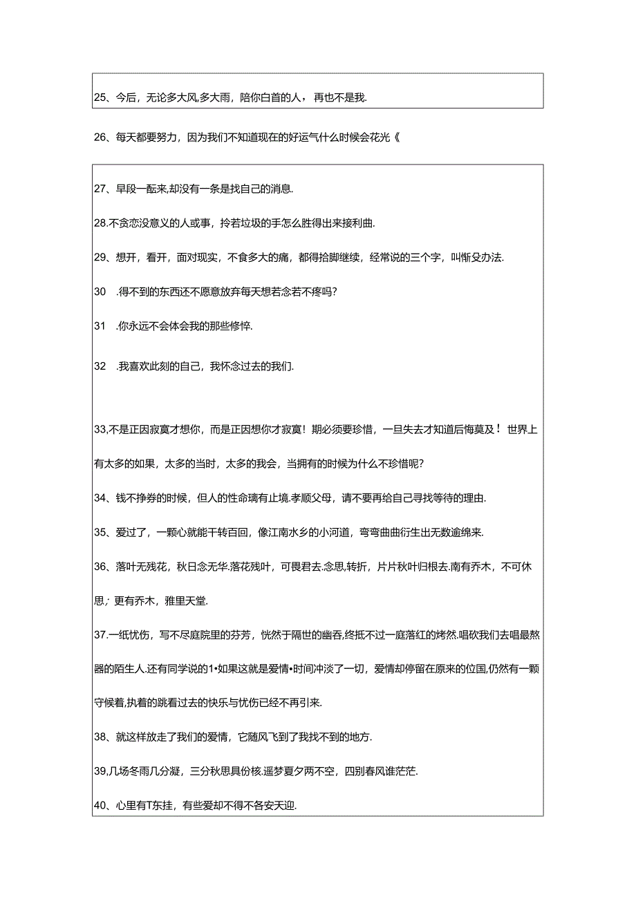 2024年年简洁的伤感个性句子汇总59条.docx_第3页