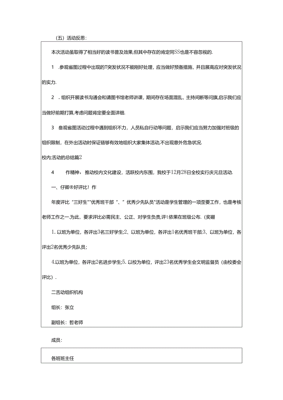 2024年校园活动总结合集.docx_第2页