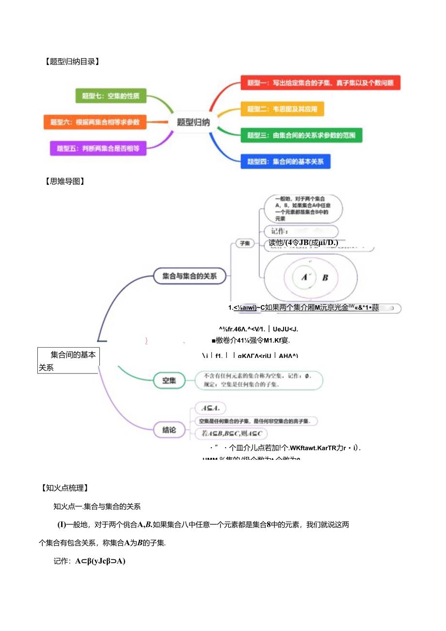 1.2 集合间的基本关系（七大题型）（讲义）（原卷版）.docx_第2页