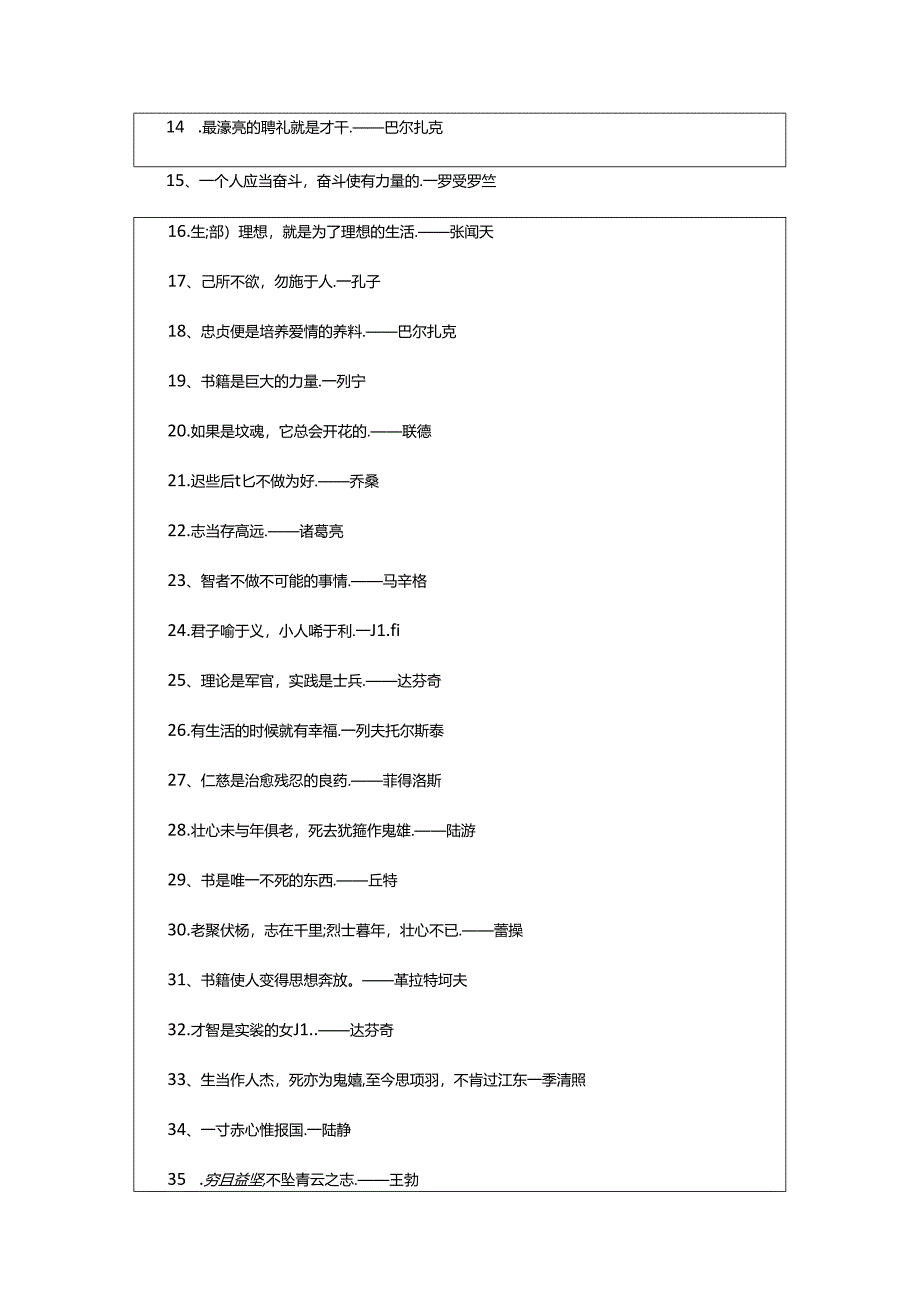 2024年简短名人名言摘抄大全.docx_第2页