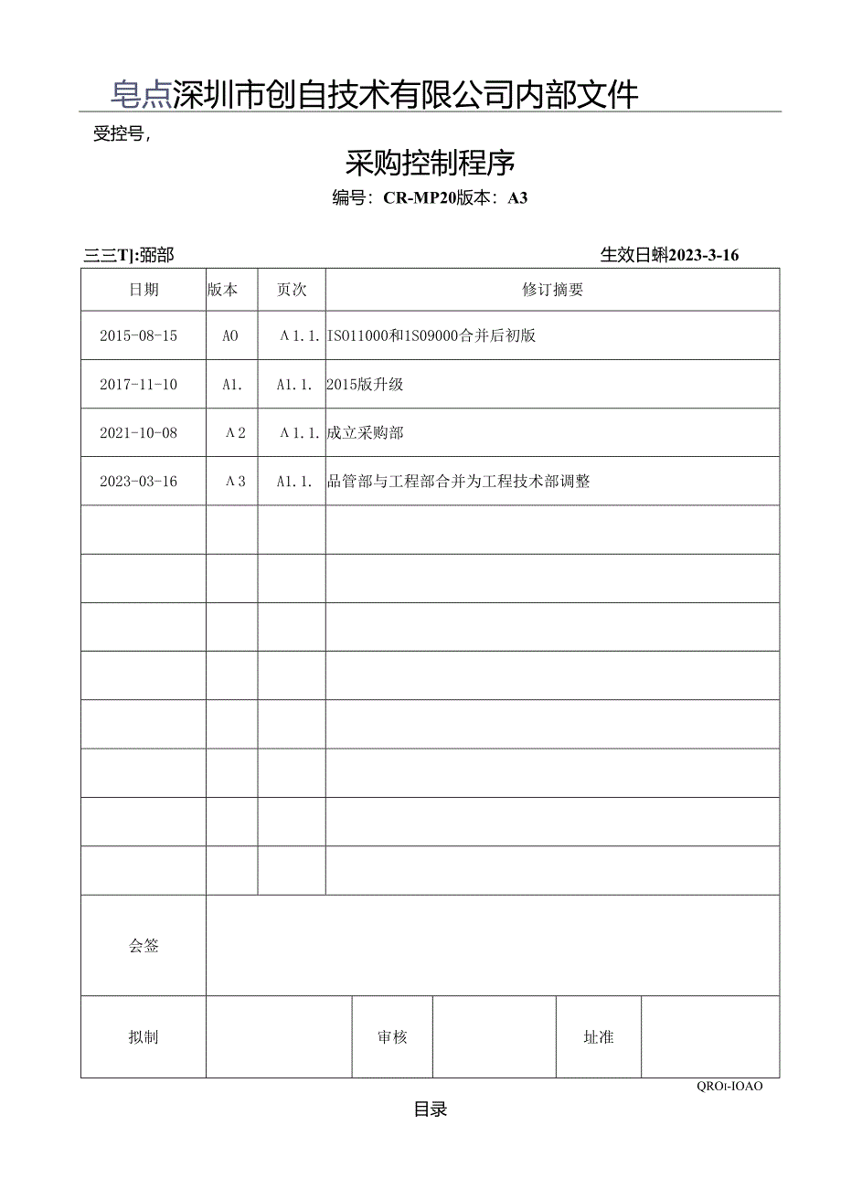 CR-MP20 采购控制程序 A.3.docx_第1页