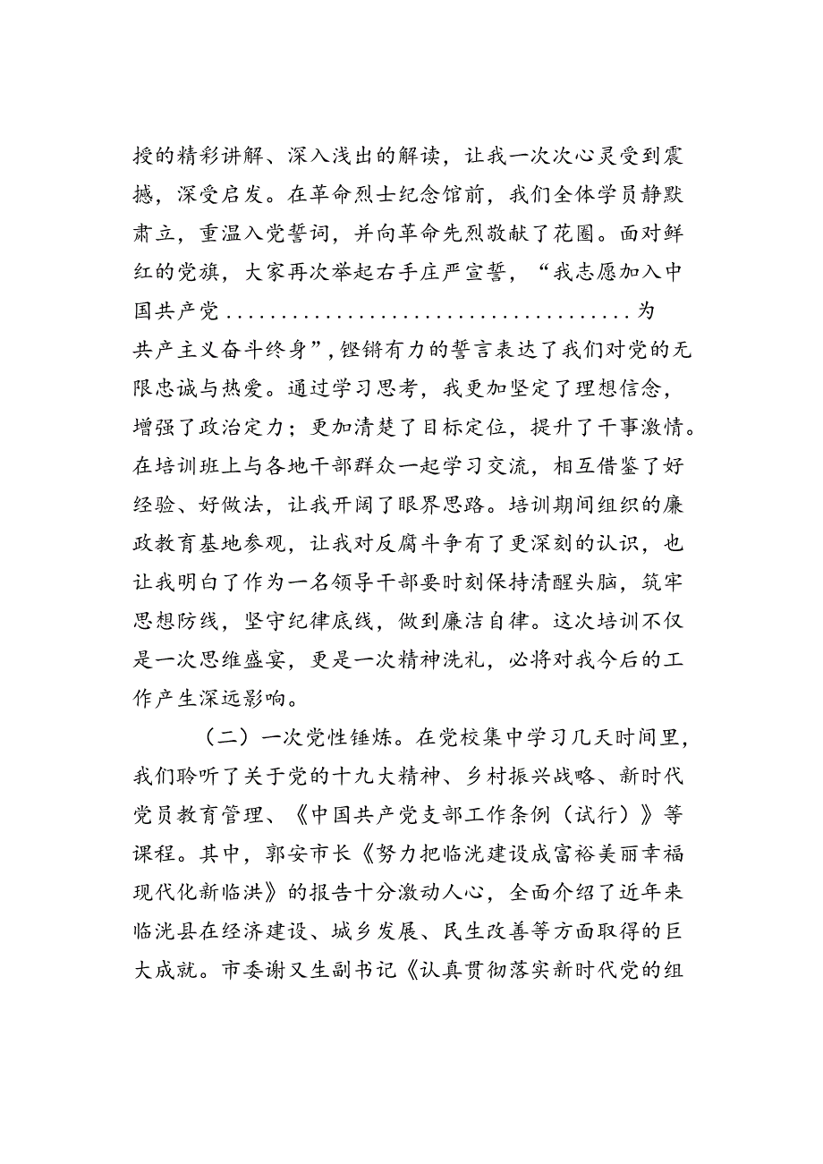 乡长参加乡村振兴主题培训班学习交流发言稿.docx_第2页