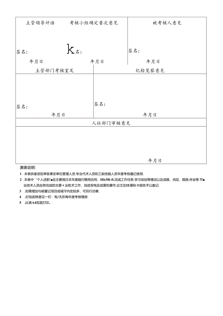 事业单位工作人员年度考核登记表.docx_第2页