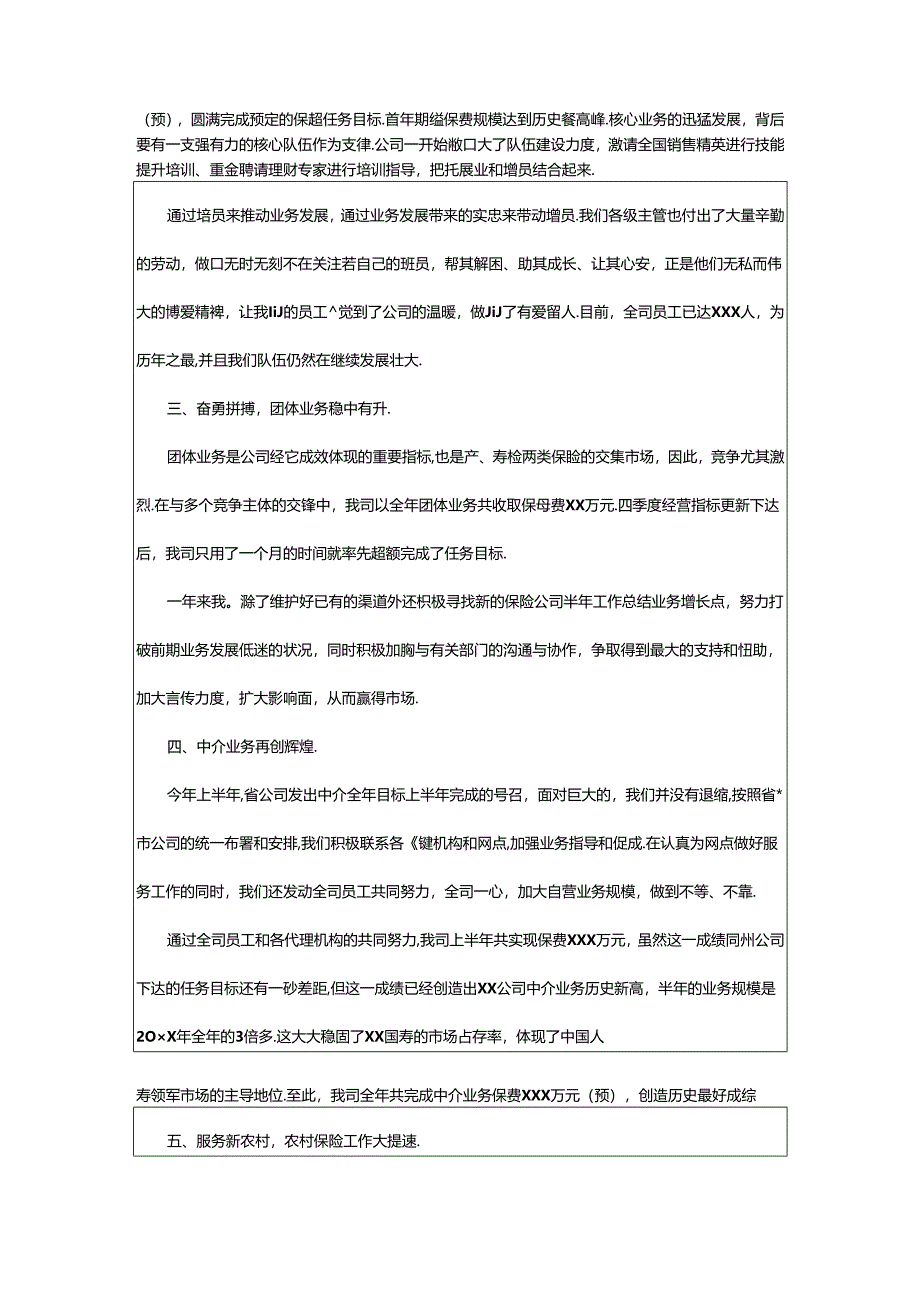 2024年保险公司个人年度工作总结.docx_第2页