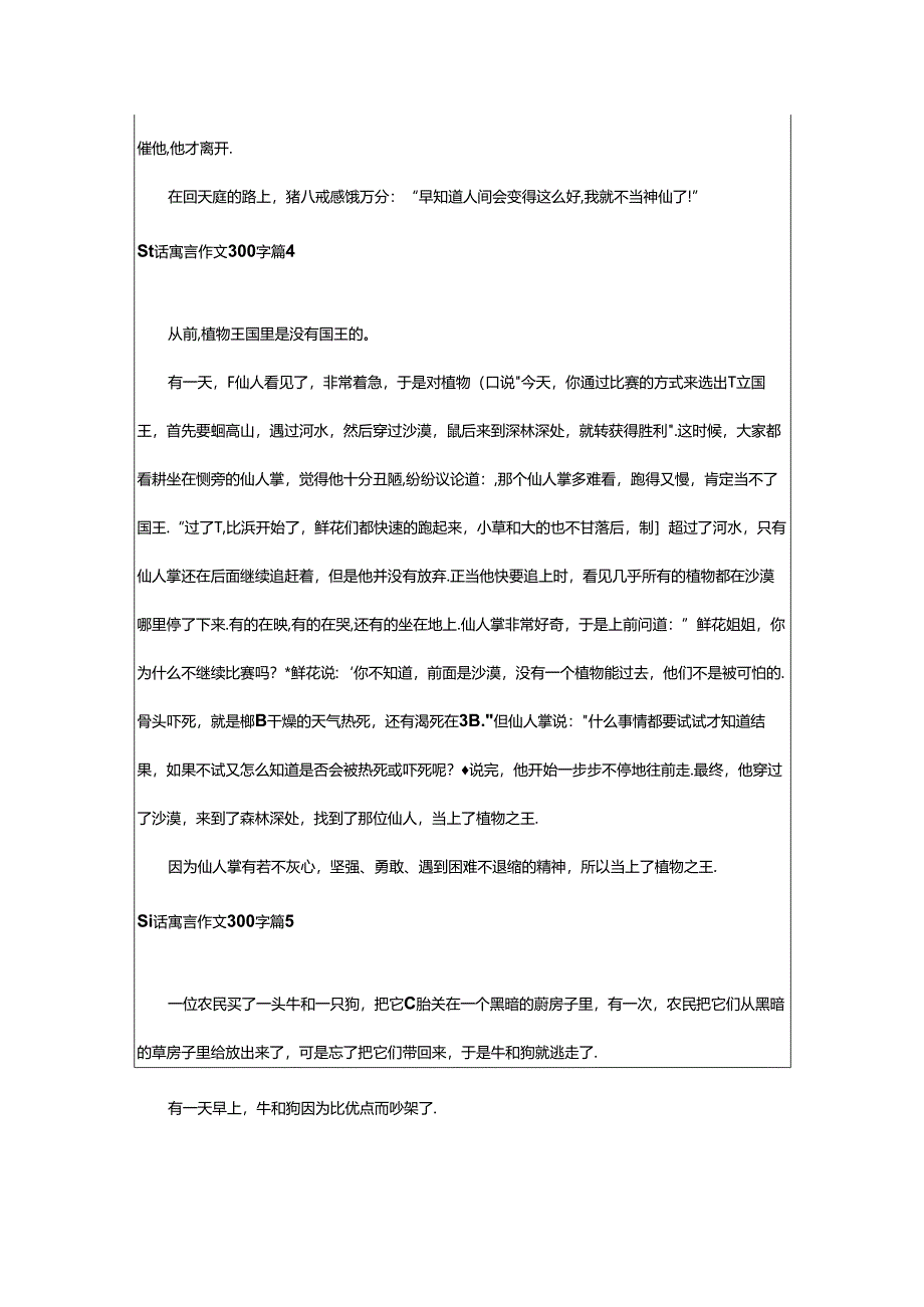 2024年童话寓言作文300字8篇.docx_第3页