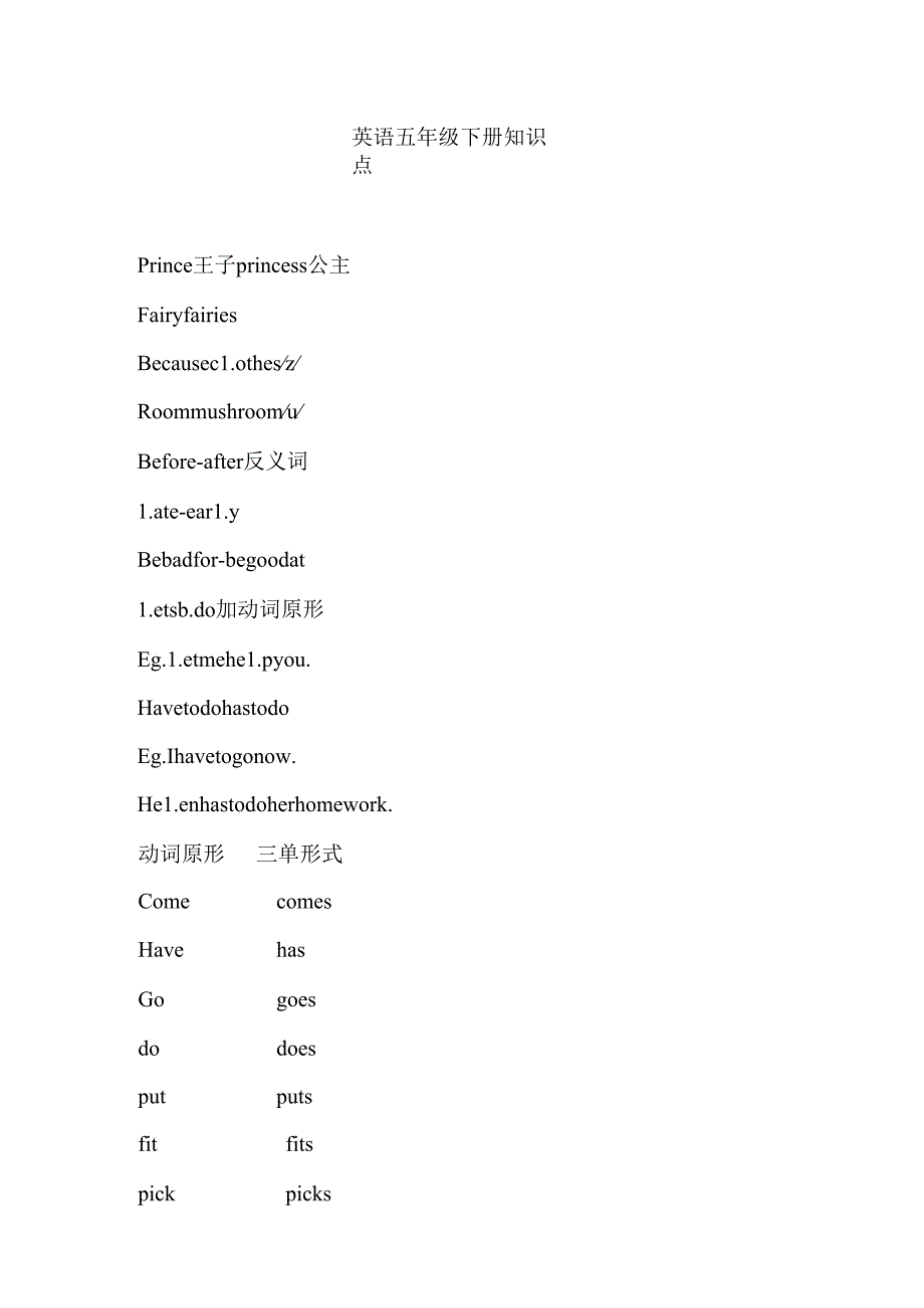 五年级下册知识点.docx_第1页