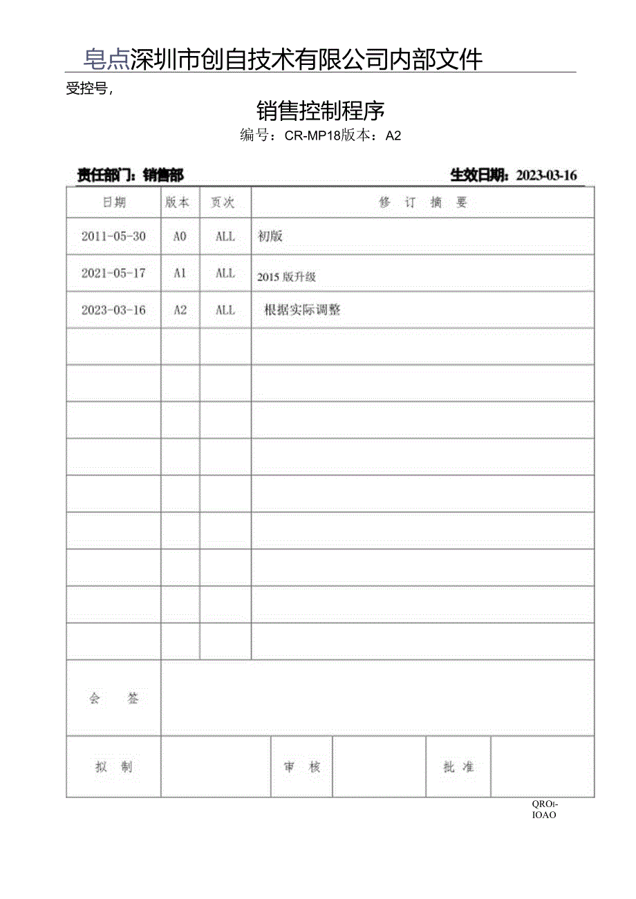 CR-MP18 销售控制程序 A.2.docx_第1页