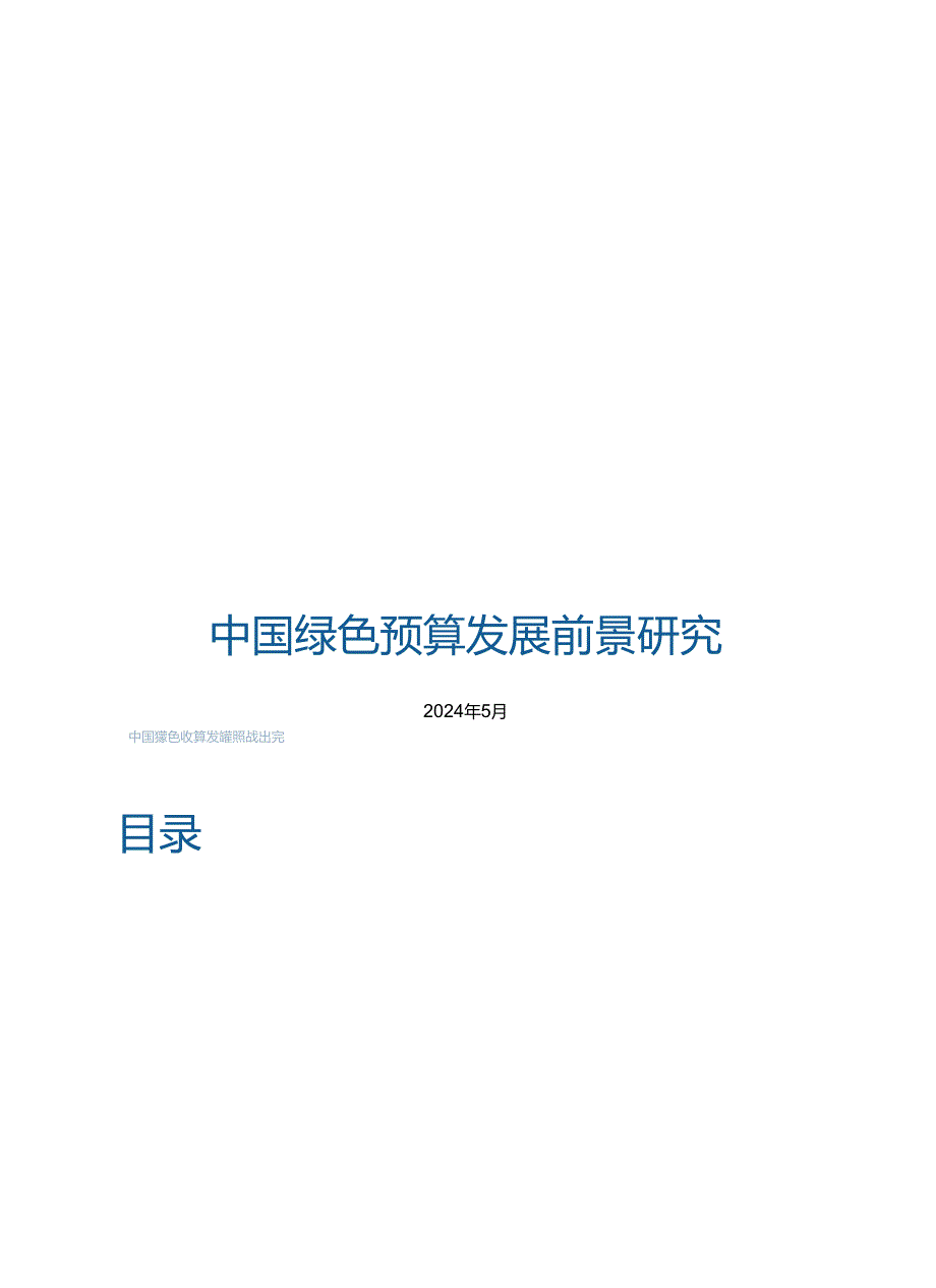 中国绿色预算发展前景研究-中央财经大学&UNDP-2024.5.docx_第2页