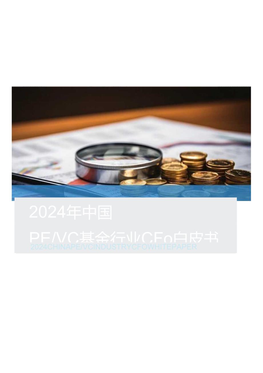 2024 年中国 pe vc 基金行业 cfo 白皮书.docx_第1页