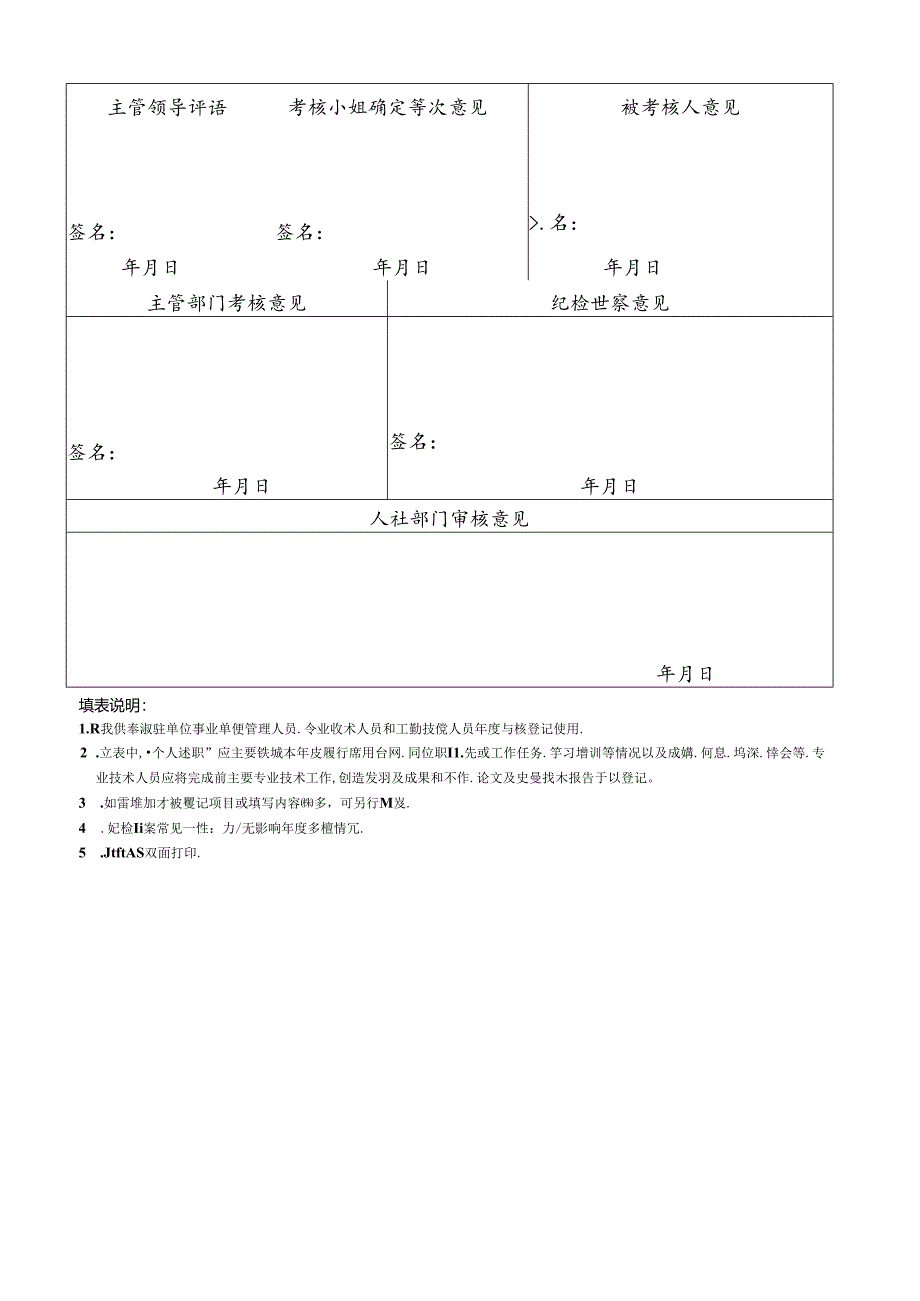 事业单位工作人员年度考核登记表.docx_第2页