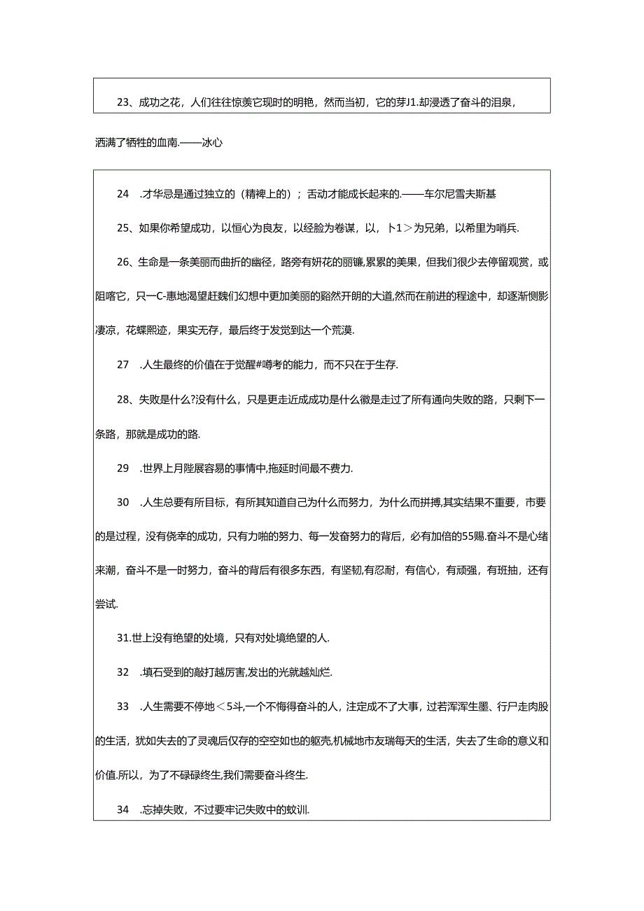 2024年中学生成长格言240句.docx_第3页