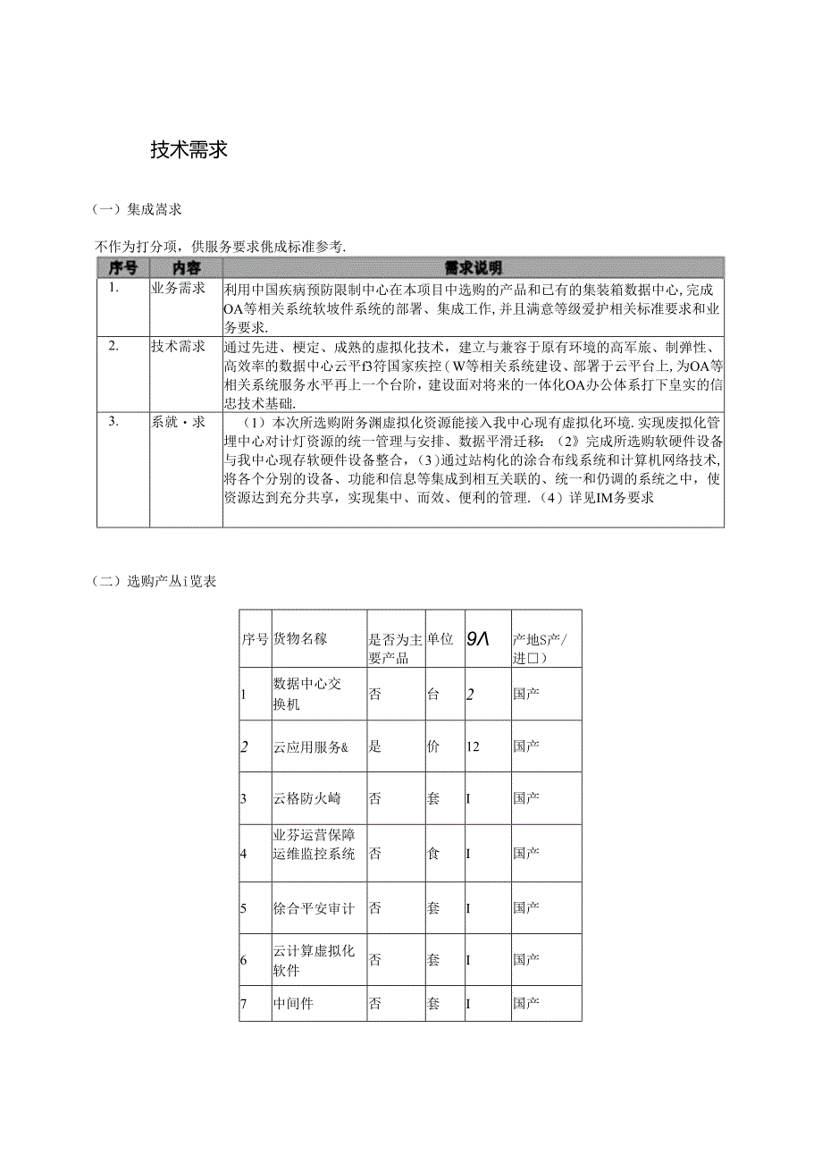 2024年国家疾病预防控制信息系统运维保障与升级完善项目.docx_第3页