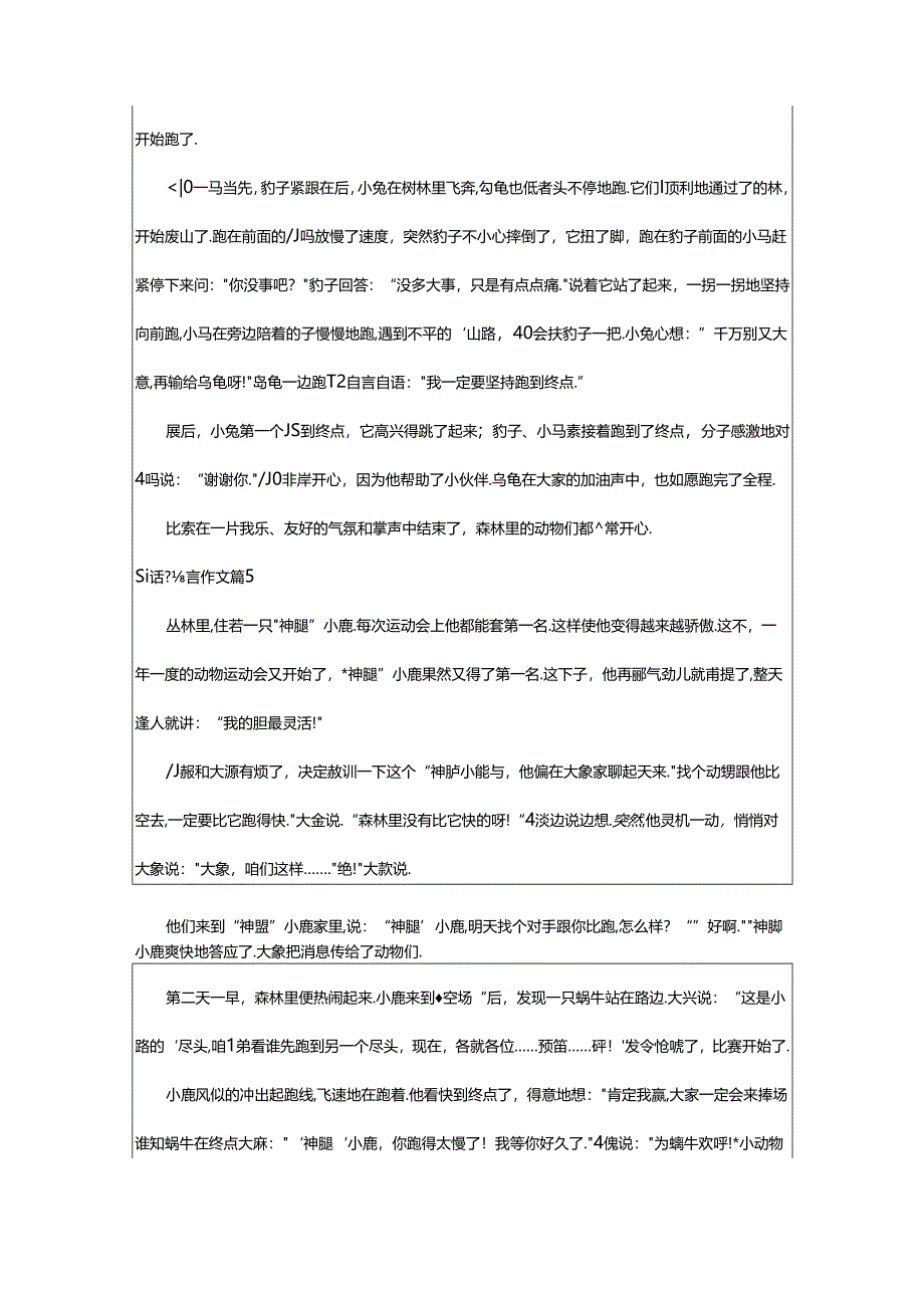 2024年童话寓言作文精华(8篇).docx_第3页