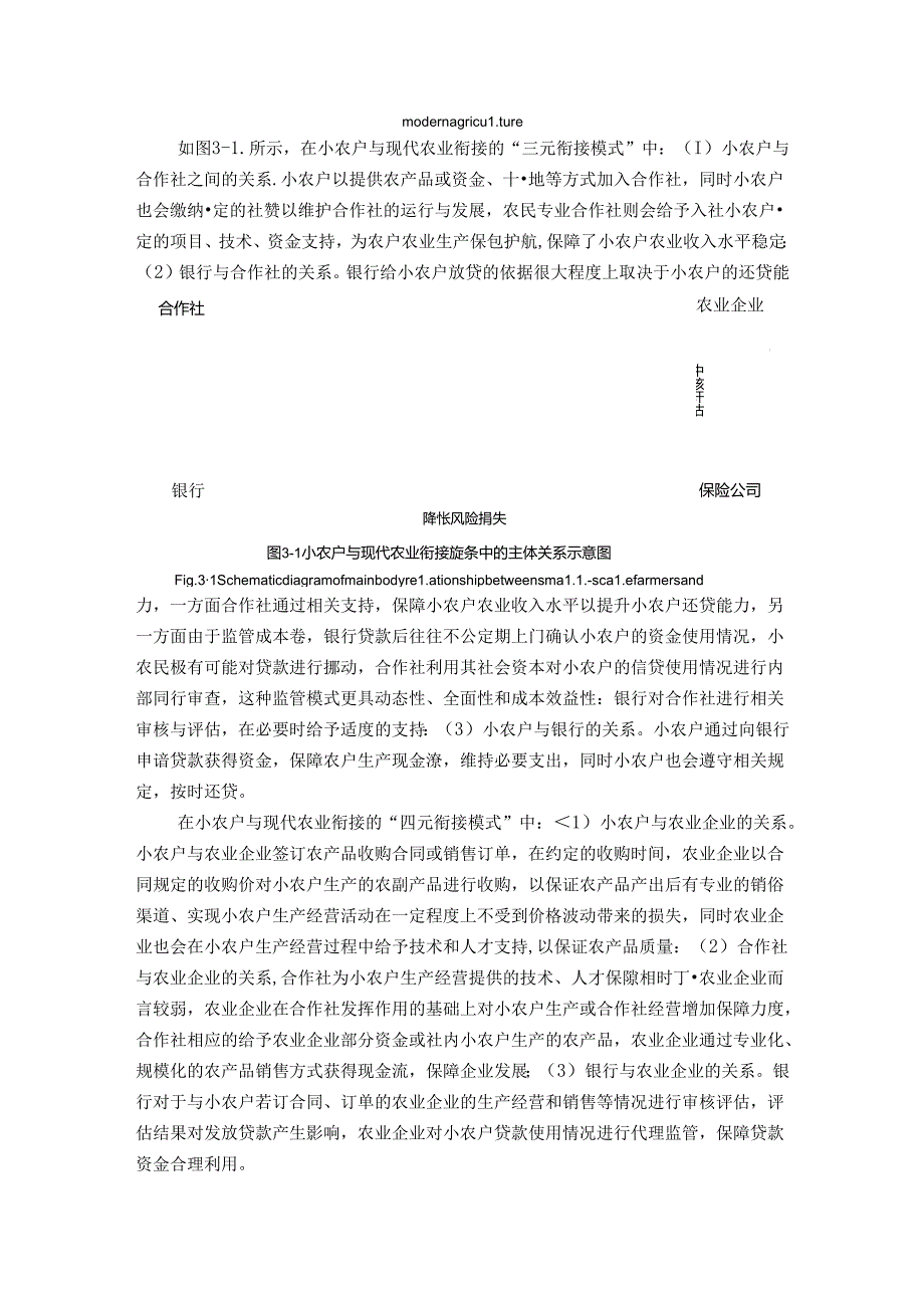 【《小农户与现代农业衔接运作模式现状的调研探究综述》3500字】.docx_第3页