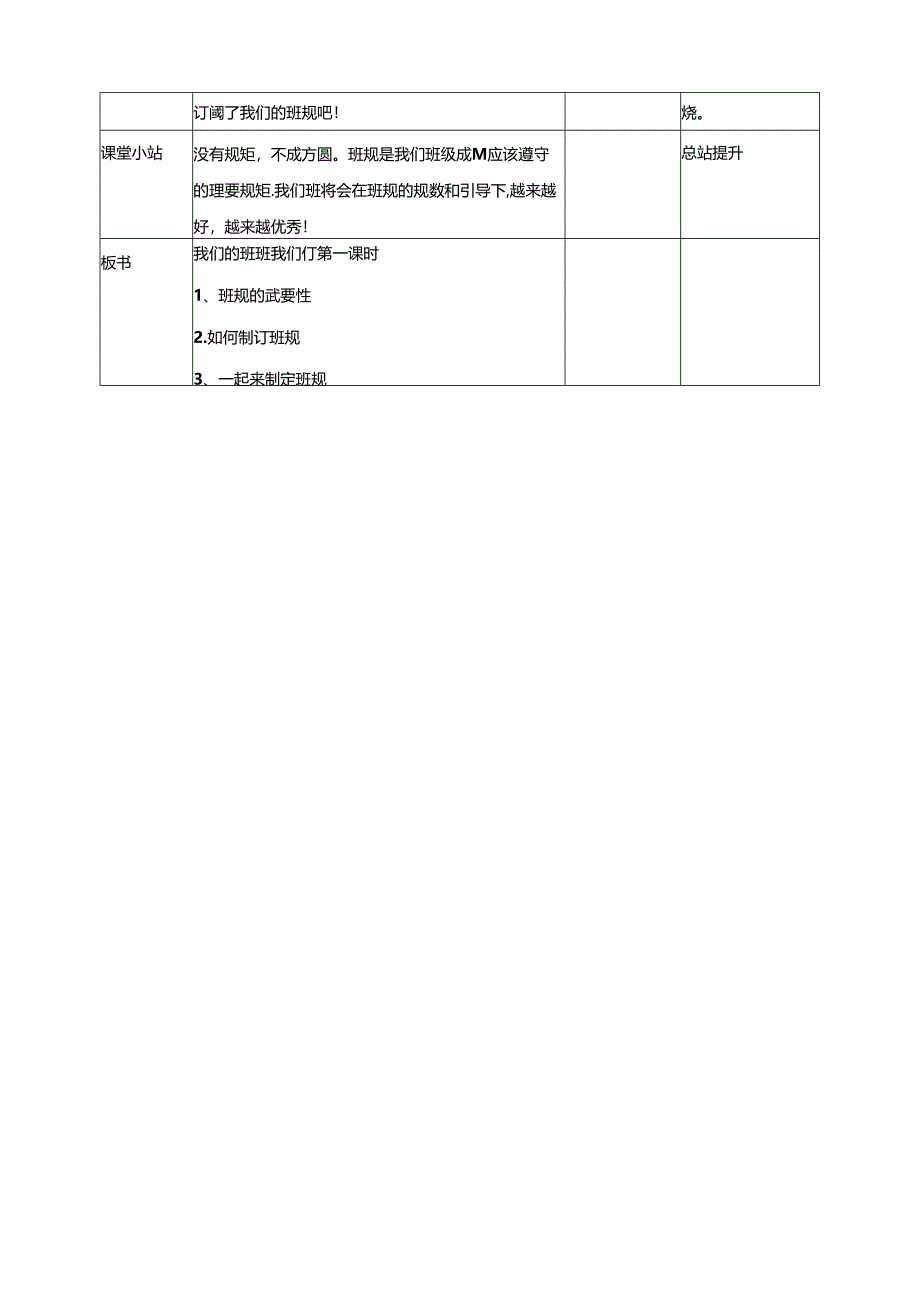 【小学道德与法治】2我们的班规我们订 第一课时教案.docx_第3页