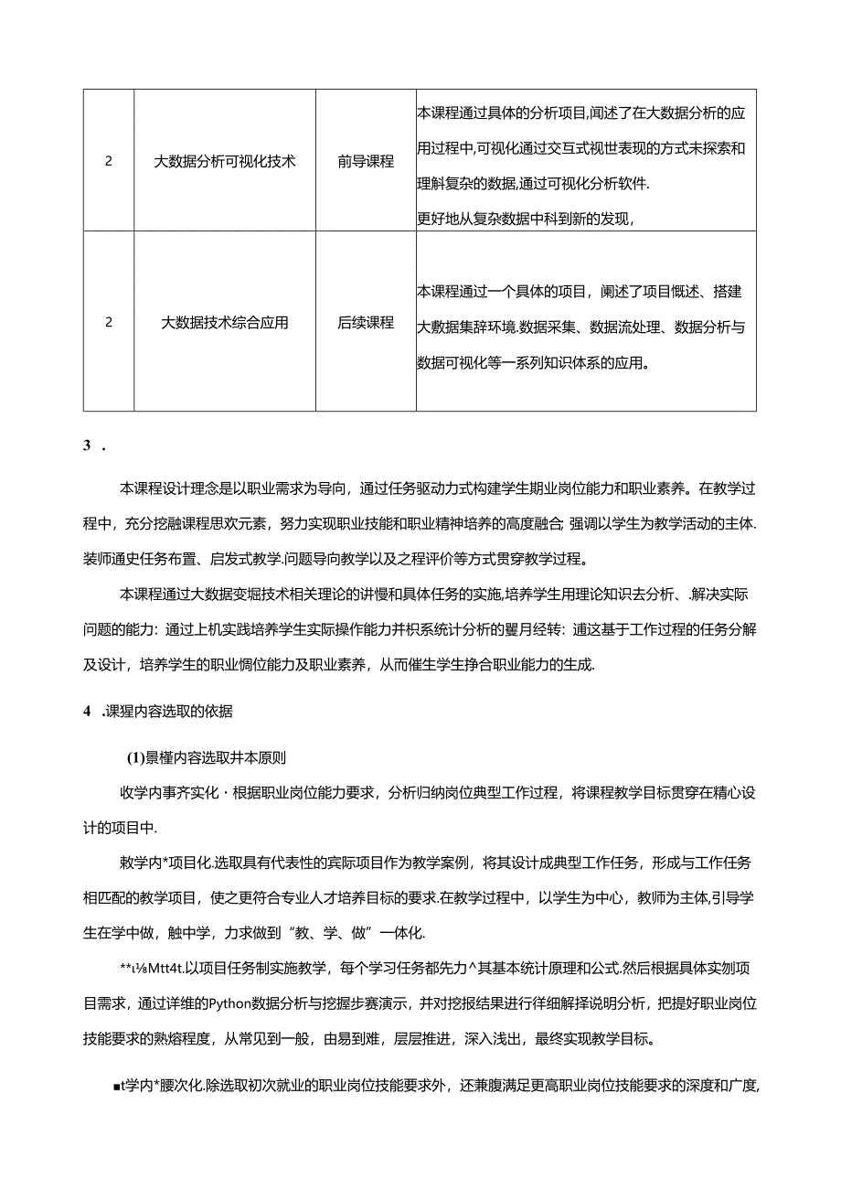 《数据分析与挖掘技术》课程标准.docx_第2页