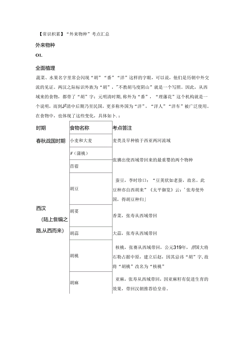 【常识积累】“外来物种”考点汇总.docx_第1页