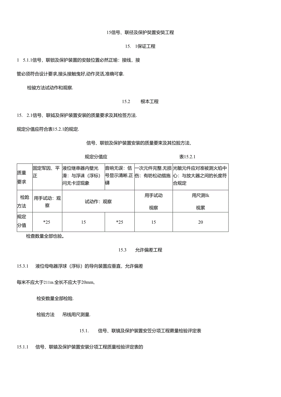 SY 4031-93 石油建设工程质量检验评定标准自动化仪表安装工程6.docx_第1页