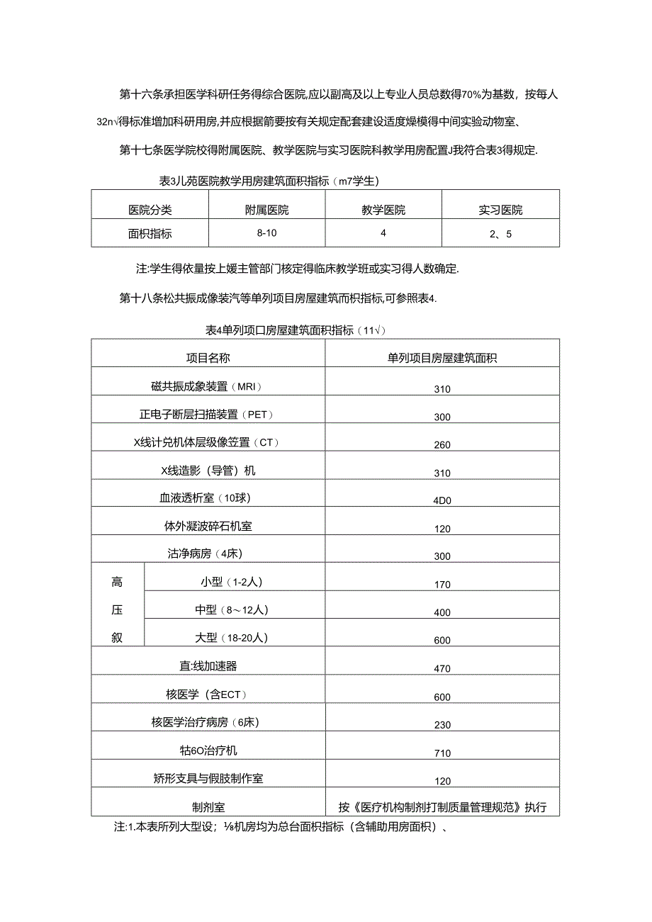 儿童医院建设标准.docx_第3页