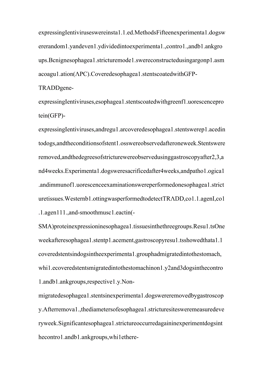 以支架为载体的TRADD 基因慢病毒转染对食管良性狭窄的抑制作用.docx_第3页