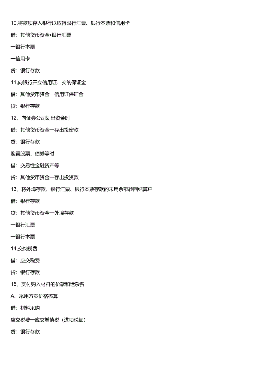 XXXX年会计准则分录大全.docx_第3页