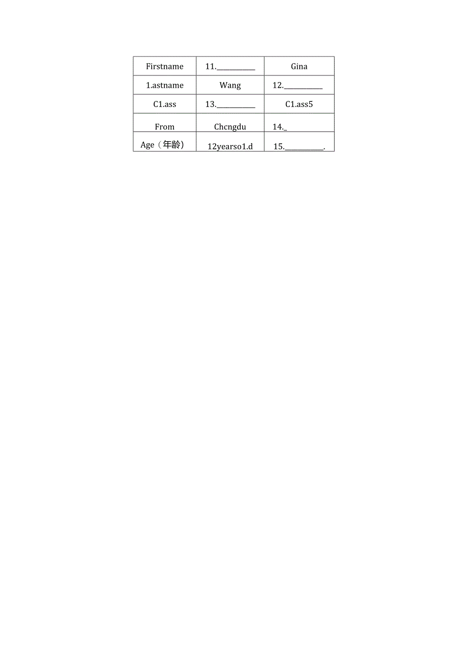 Unit 1 You and Me交际情景听读练（内嵌音频含答案）2024人教版新教材七上.docx_第2页