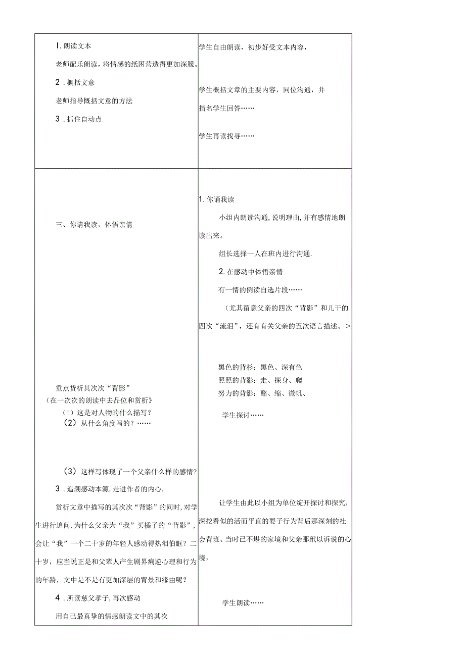 优秀教案设计《背影》.docx_第2页