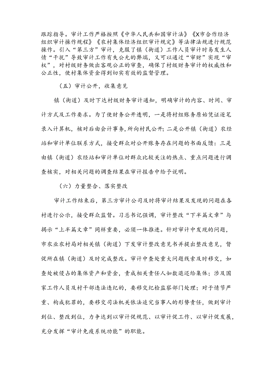 X市农村财务审计调研报告.docx_第3页