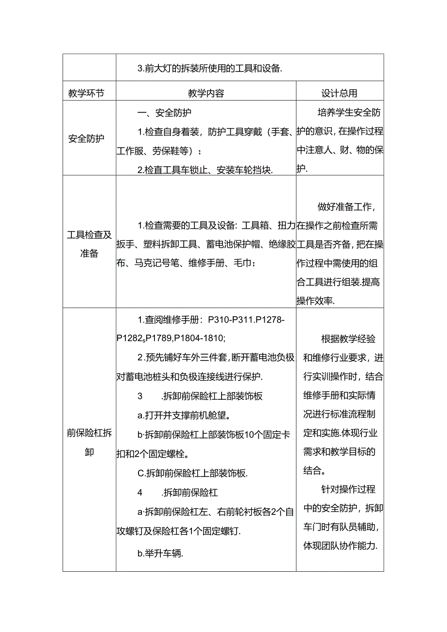 任务6：前大灯的拆装.docx_第2页