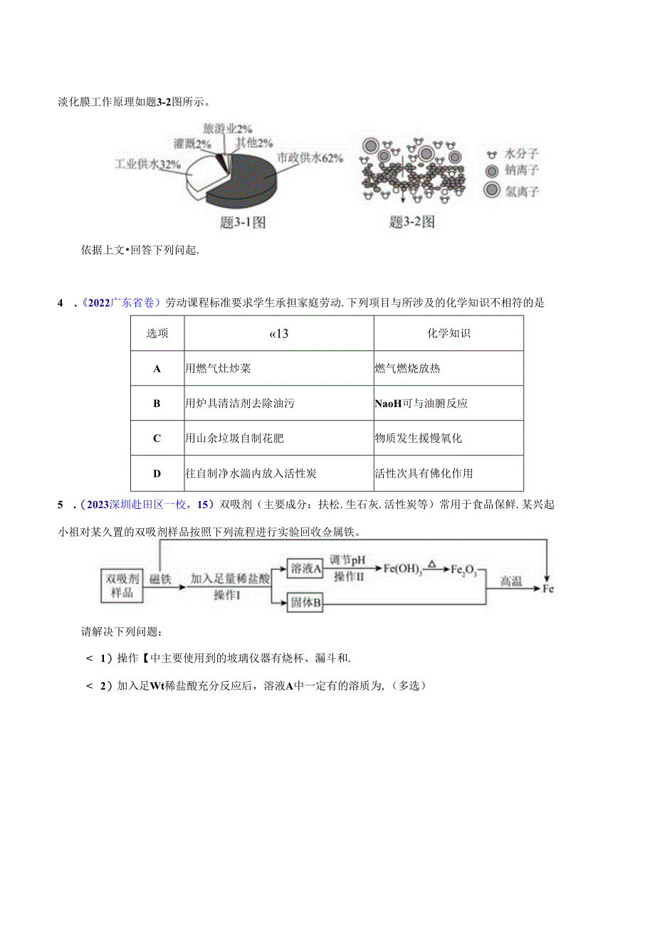 专题09 碳的单质及其氧化物（第01期）（原卷版）.docx_第2页