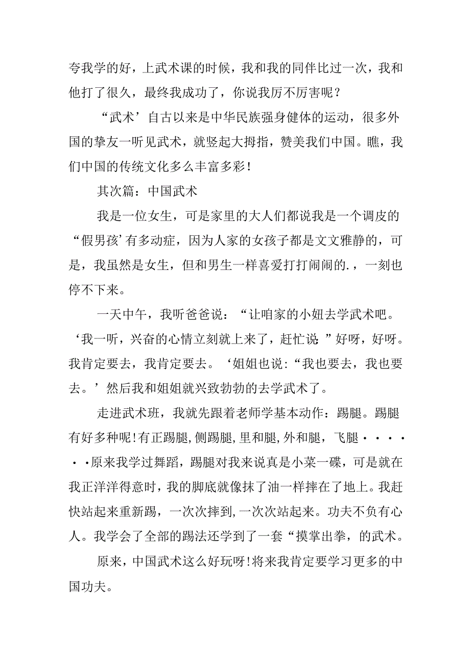 介绍中国武术的作文.docx_第2页