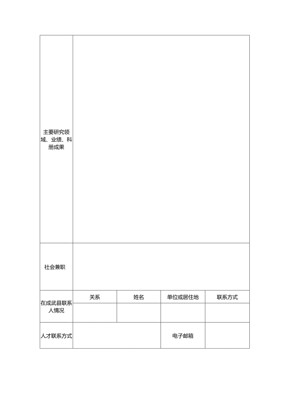 X籍在外优秀人才信息统计表.docx_第2页