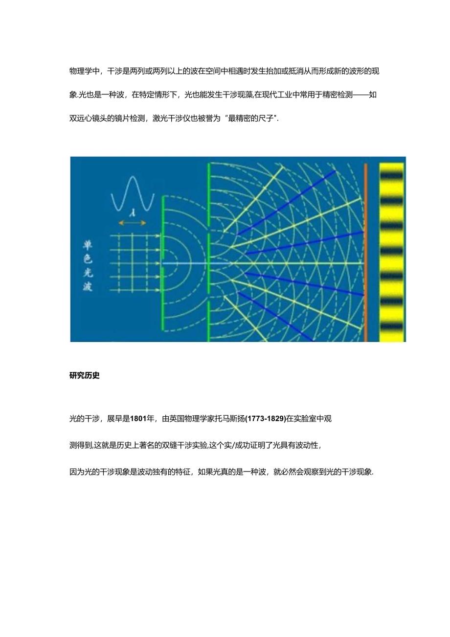 光的干涉在双远心镜头研发中的作用.docx_第1页