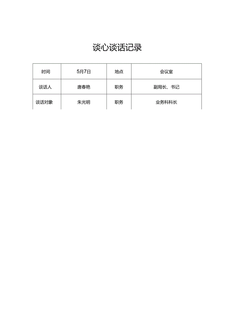 党员各种谈心谈话记录样本.docx_第3页