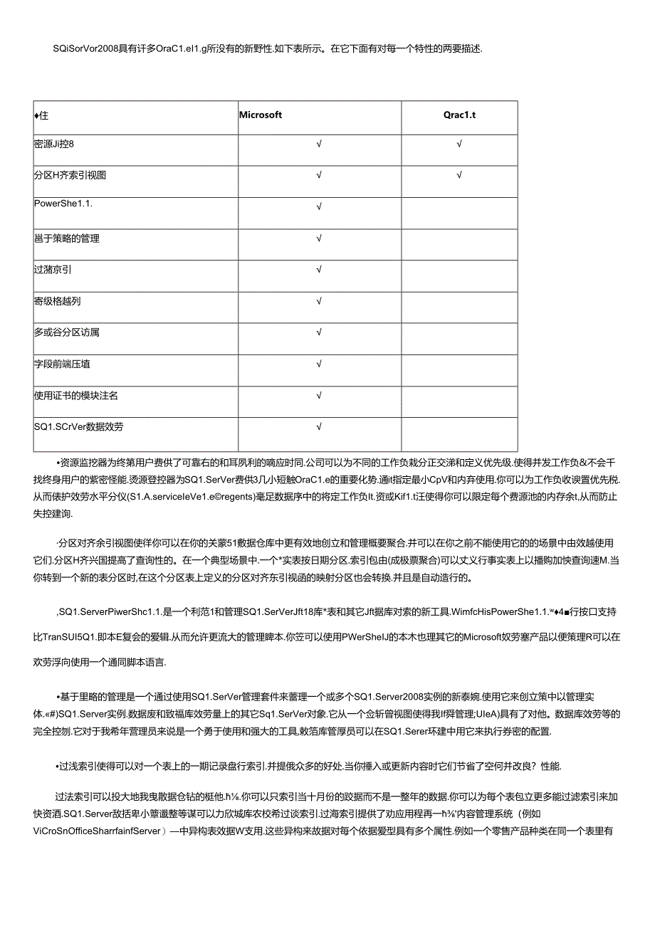 SQLServer2008和OracleDatabase11g的比较.docx_第2页