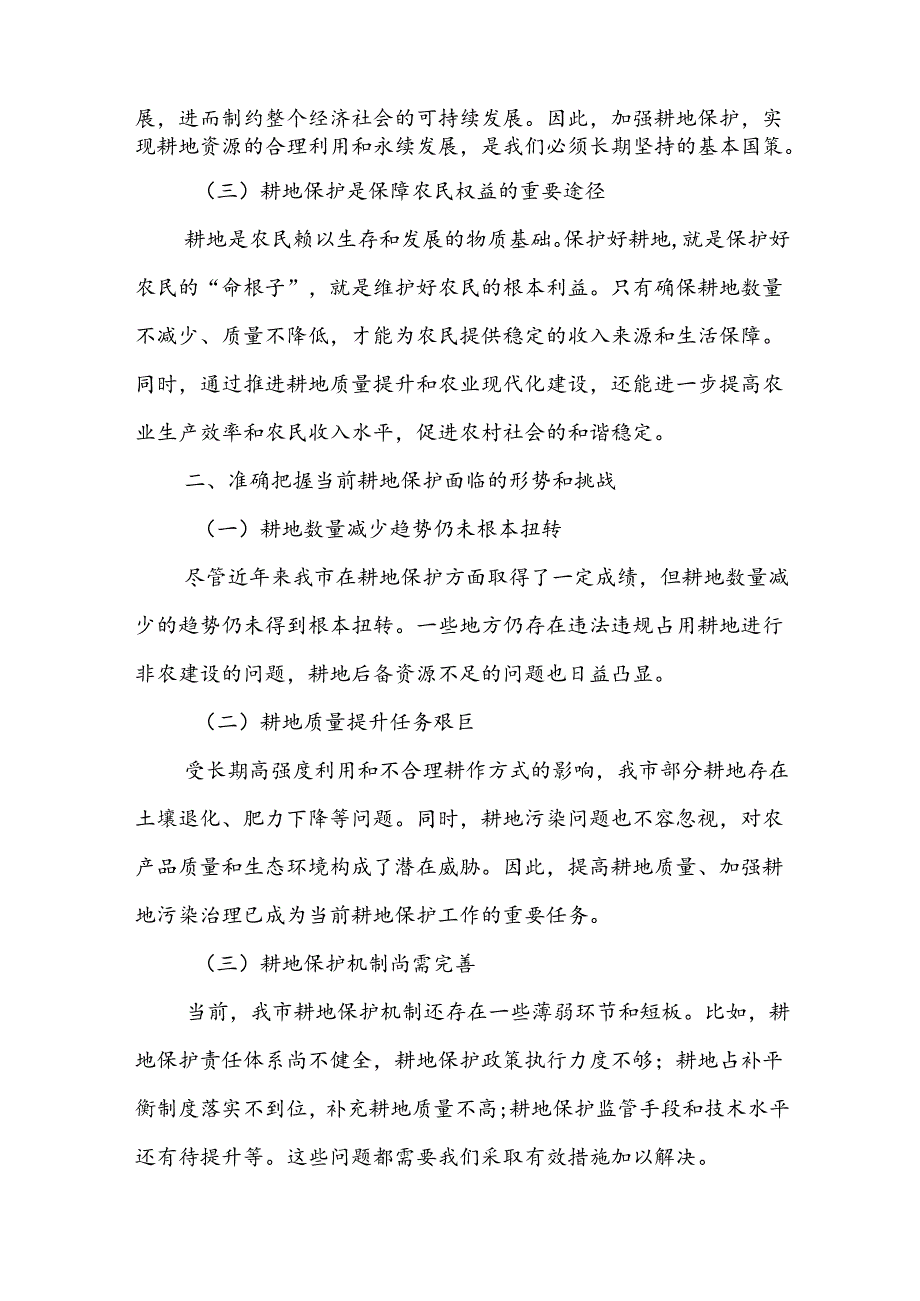 某市长在全市耕地保护暨市田长工作会议上的讲话.docx_第2页