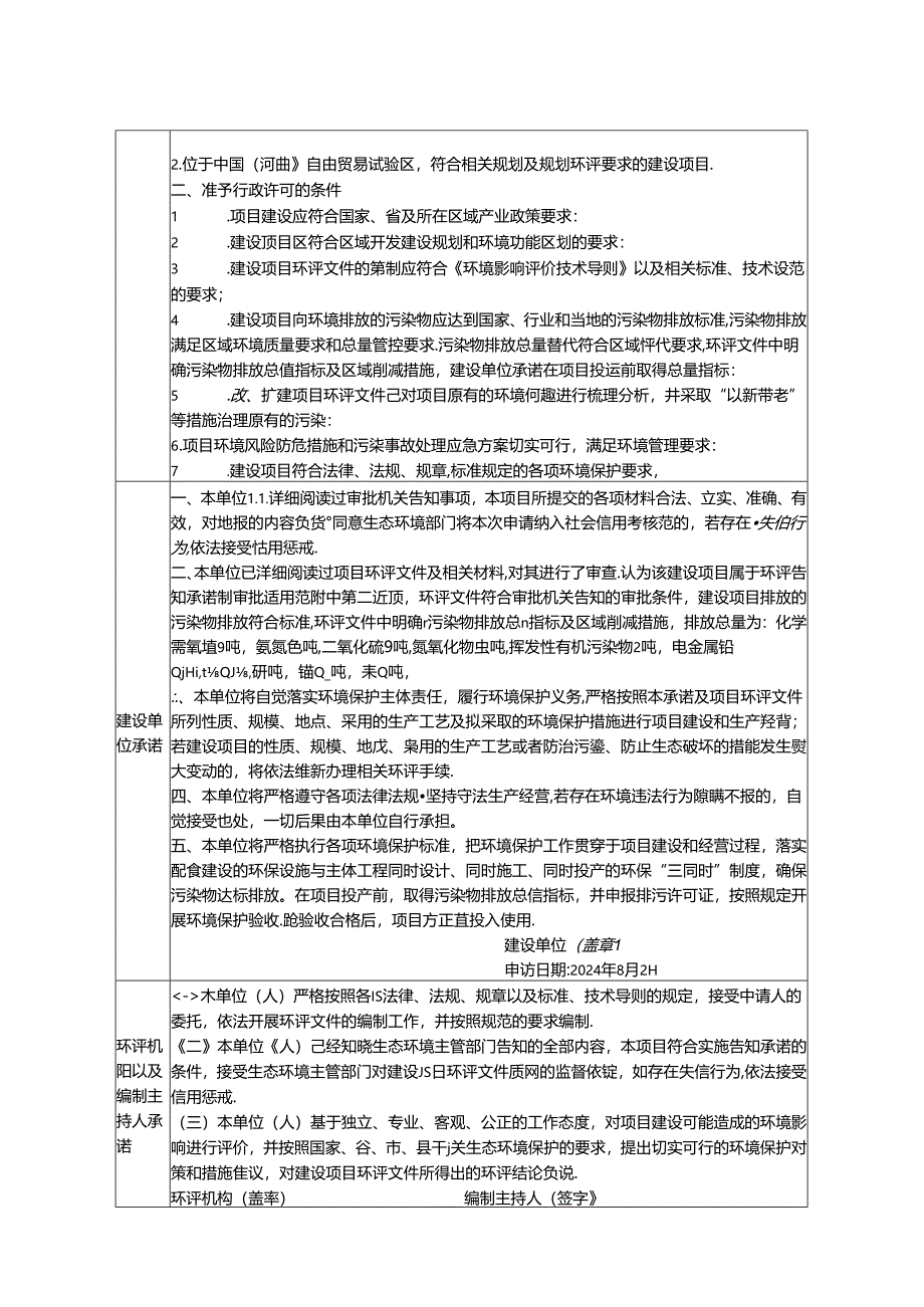 （环评文件报批申请书范本）.docx_第2页