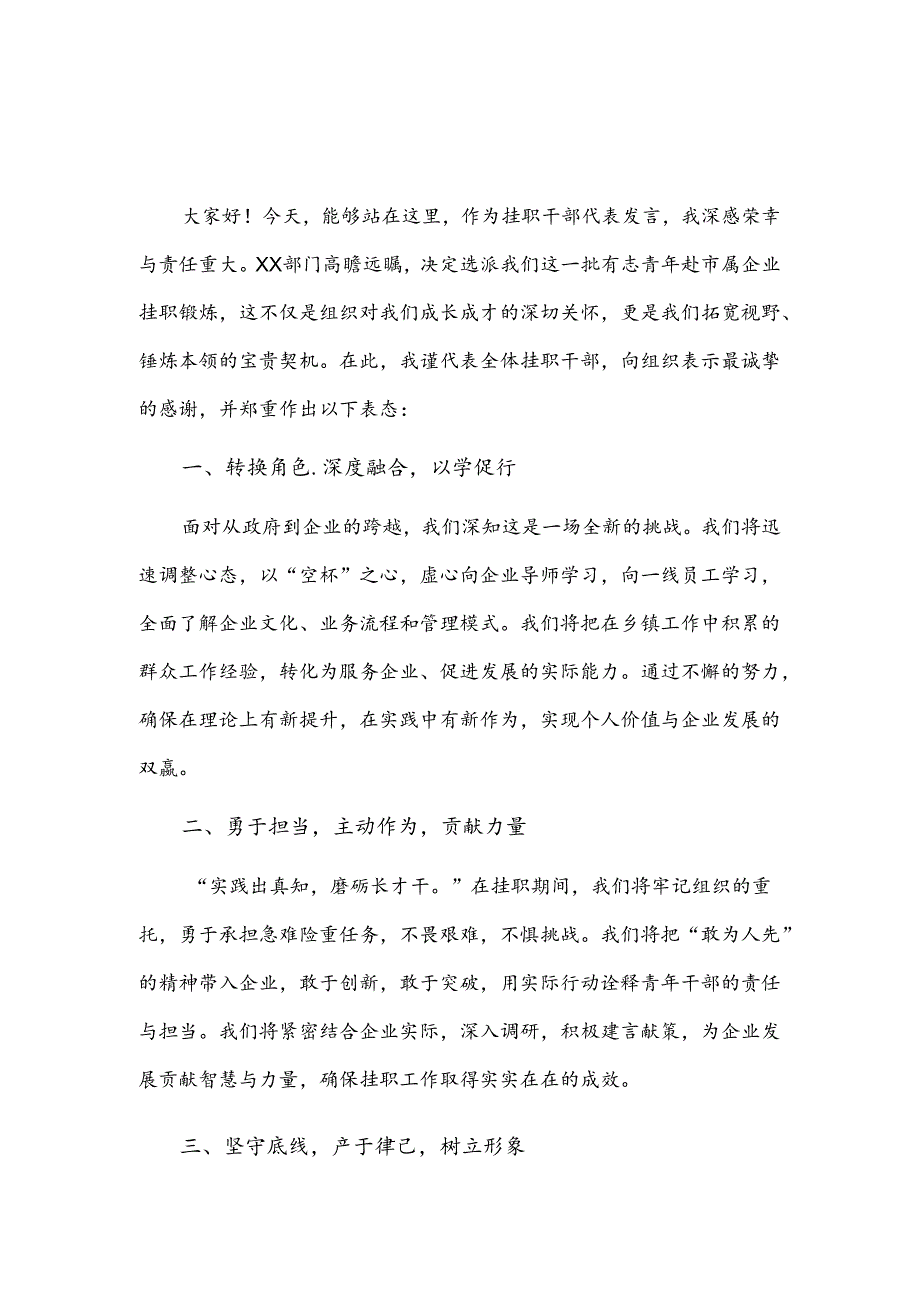 挂职干部表态发言2篇.docx_第3页