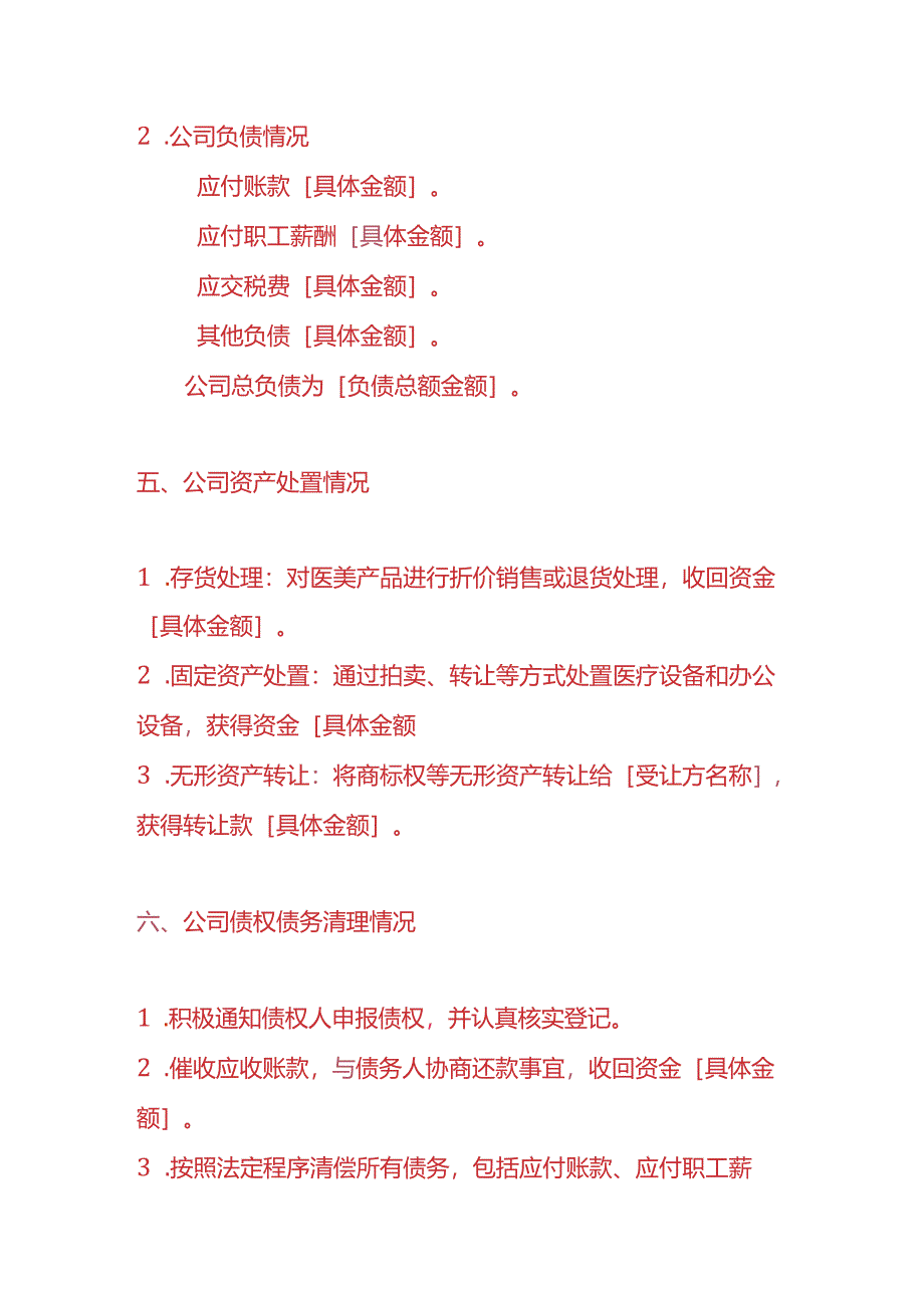 做账实操-医美企业清算报告.docx_第3页