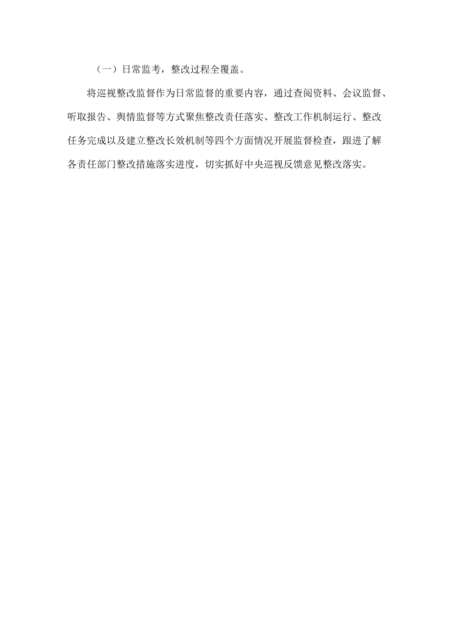 公司纪委关于巡视整改监督工作的汇报发言范文.docx_第2页