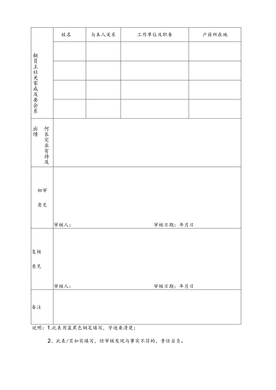 广东省事业单位公开招聘人员报名表 .docx_第2页