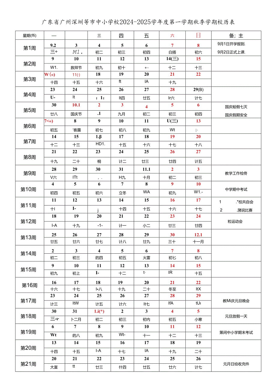 广东广州深圳佛山东莞中山珠海江门肇庆惠州汕头潮州揭阳汕尾湛江茂名阳江云浮韶关清远梅州河源市中小学校2024-2025学年度第一学期秋季学.docx_第1页