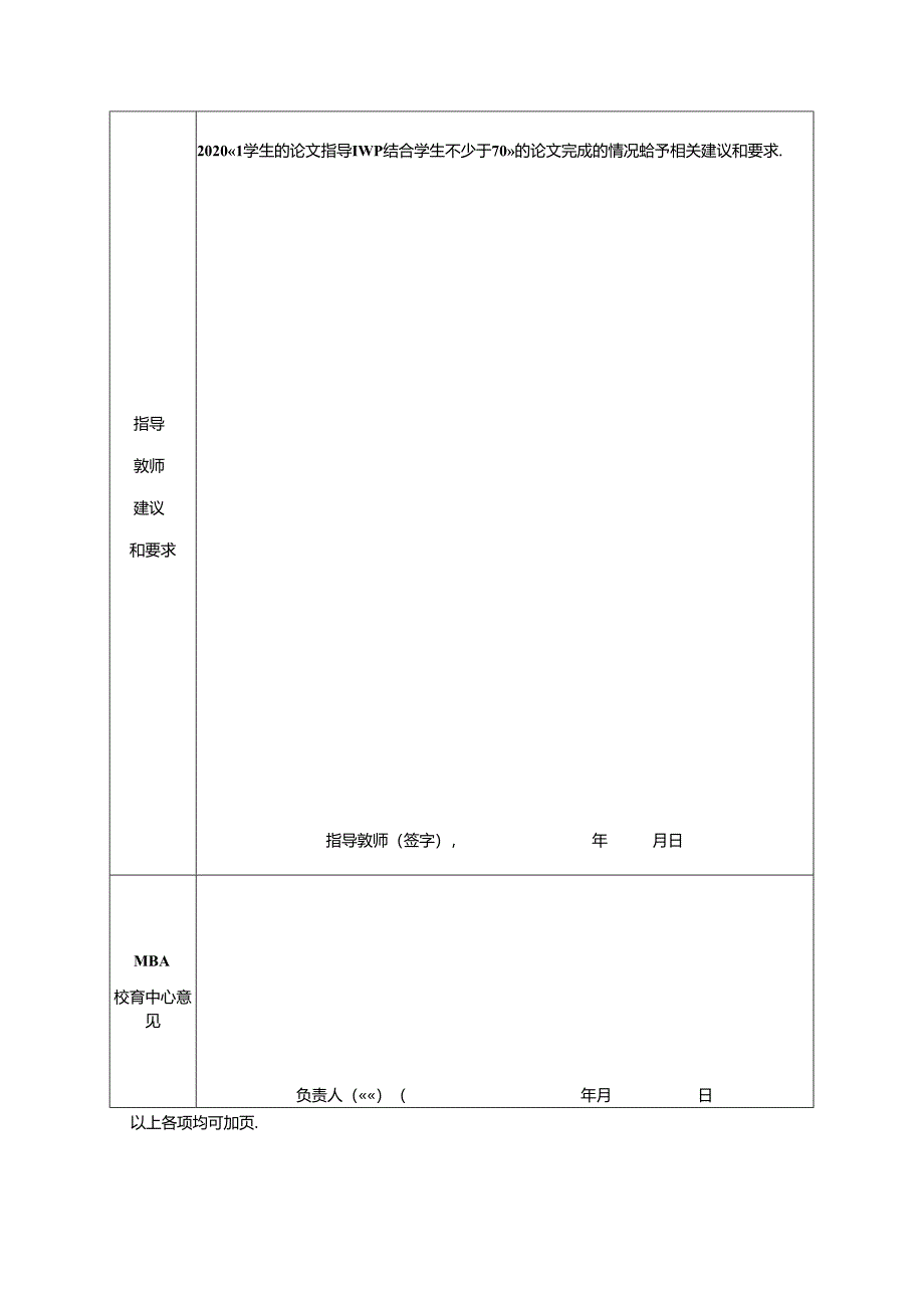 中国农业大学工商管理硕士（MBA）论文中期检查表.docx_第2页