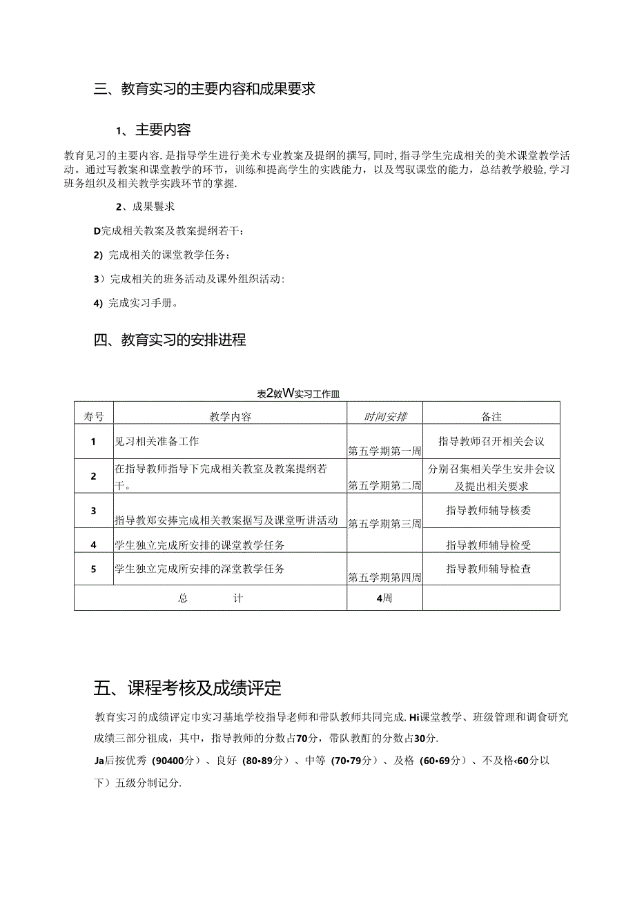 美术《教育见习》教学大纲.docx_第3页