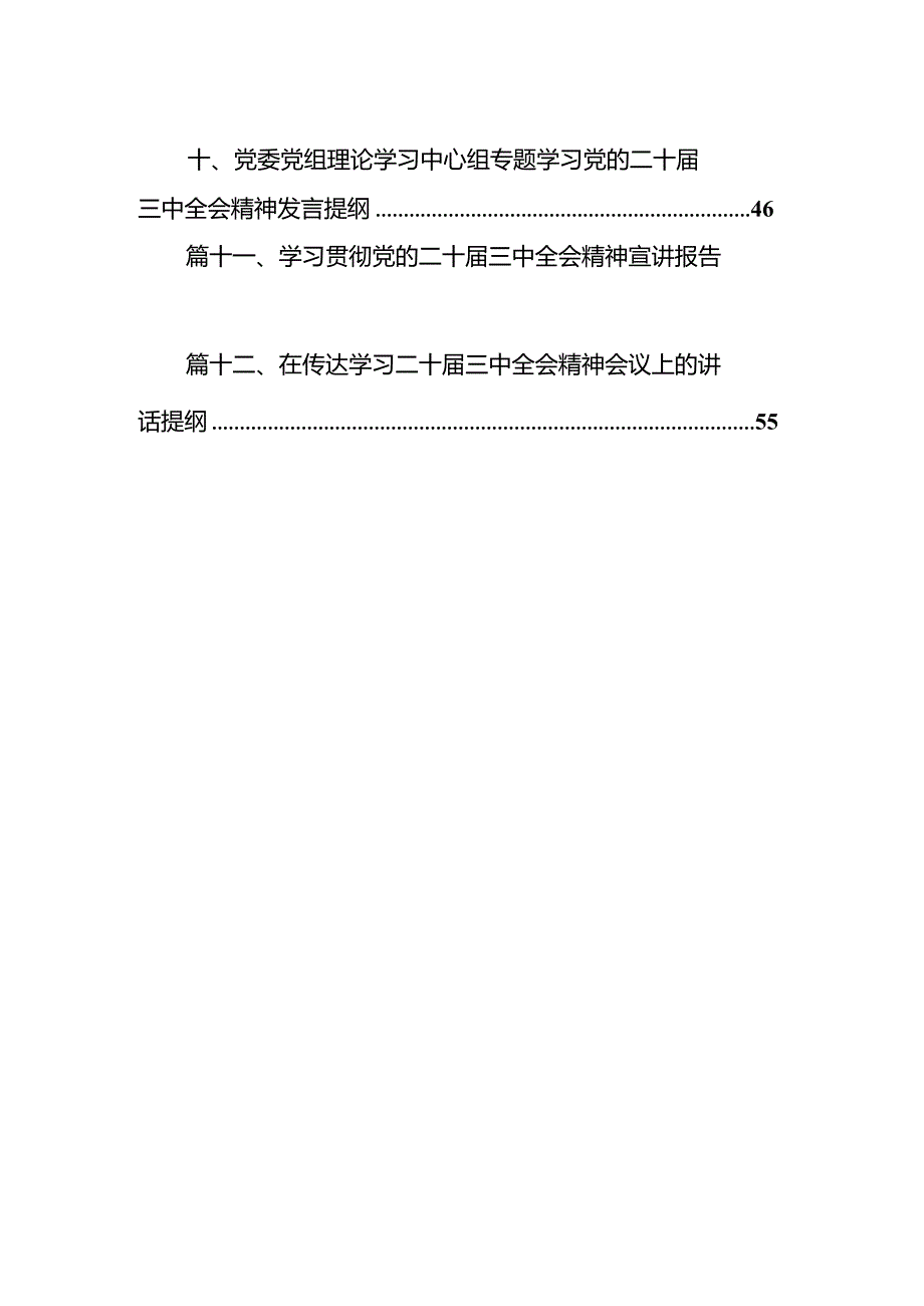 (12篇)在传达二十届三中全会精神会议上的讲话集合.docx_第2页