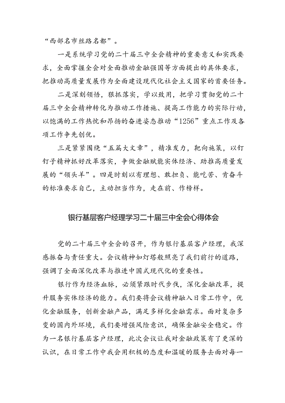 （9篇）基层支部纪检监察干部学习二十届三中全会精神心得体会发言（详细版）.docx_第3页