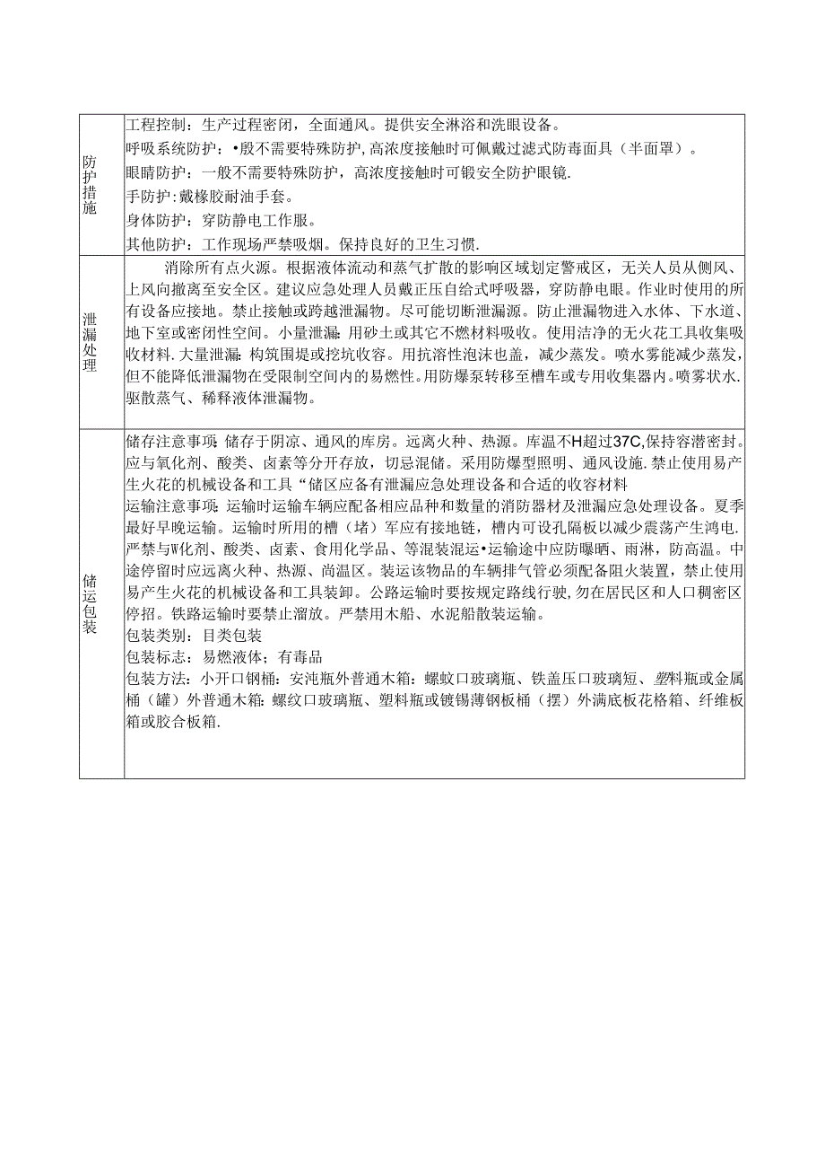 XX塑料制品加工有限公司塑料薄膜油墨的理化性质及危险特性表（2024年）.docx_第2页