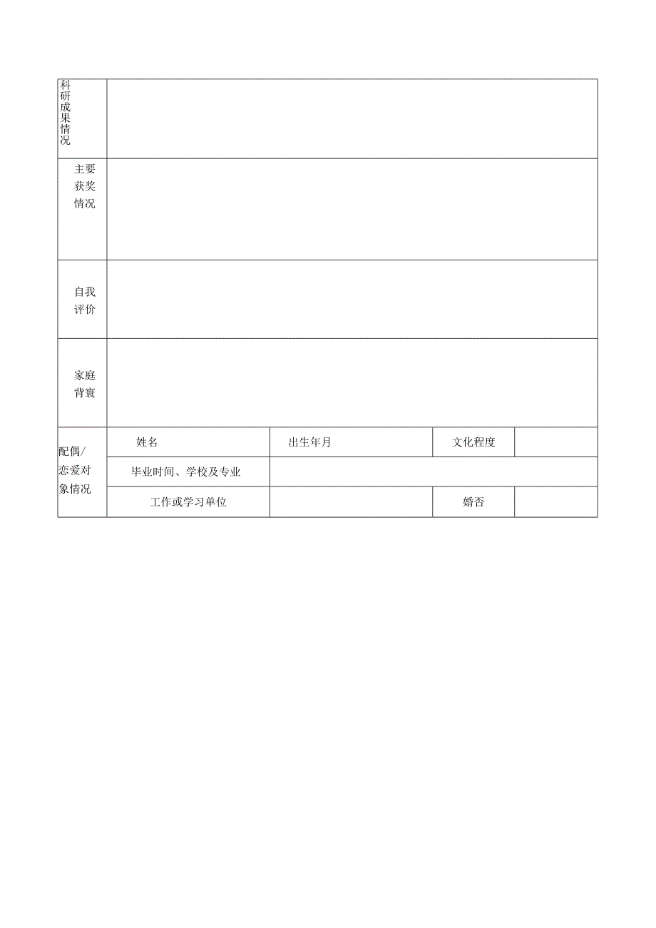 柳州职业技术学院招聘（录）人员申请登记表.docx_第2页