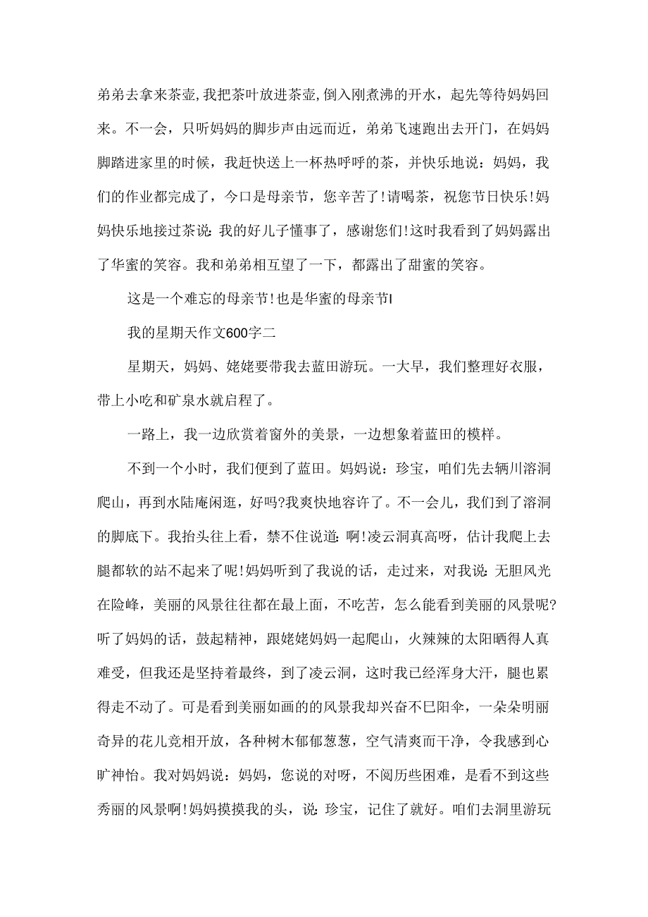 我的星期天作文600字4篇.docx_第2页